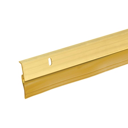 Frost King Frost King 36 in. L Gold Aluminum Door Sweep 1 pk 3A58
